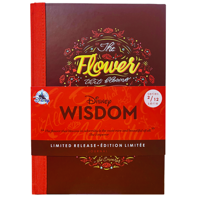 Disney Store Wisdom Diario Cuaderno Mulan Disney Wisdom 2018 02/12