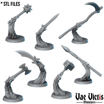 Armas Espiritules - Set de 7