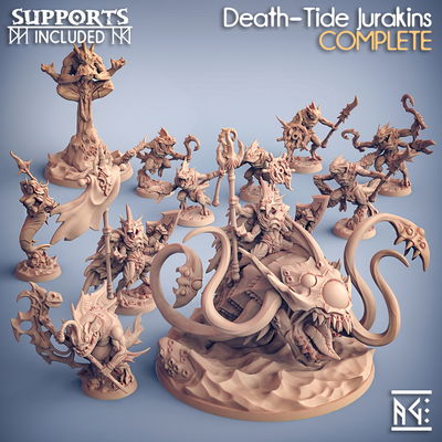 Jurakins de la Marea de la Muerte - Death Tide Jurakins - Sahuagin