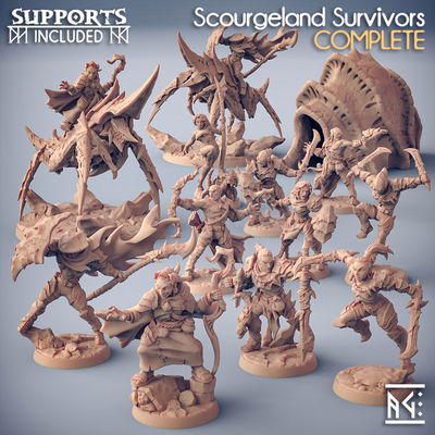 Sobrevivientes de las Tierras Azotadas - Scourgeland Survivors