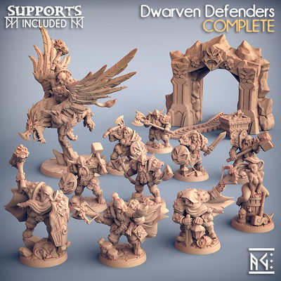 Enanos Defensores - Dwarven Defenders