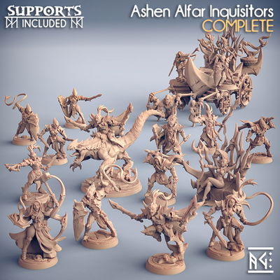 Ashen Alfar - Elfos Inquisidores