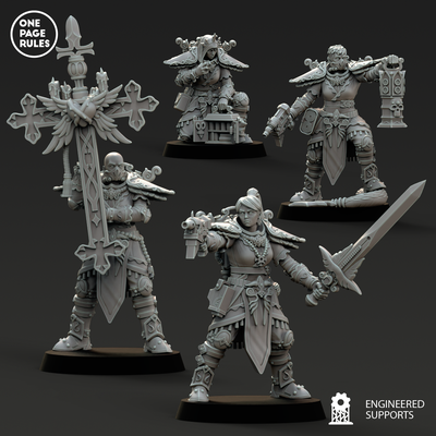 Hermas de Batalla - Sisters of Battle - Set - Warriors