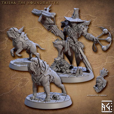 Trisha the Houndmaster (Heroína Modular Cazadora de Demonios)