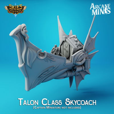 Nave Clase Talon - Skycoach (Impreso en PLA) - Spelljammer