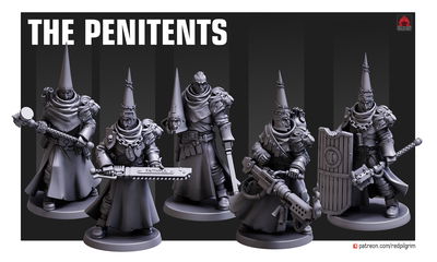 Penitentes - Warhammer - Trench Crusade - Blasphemous