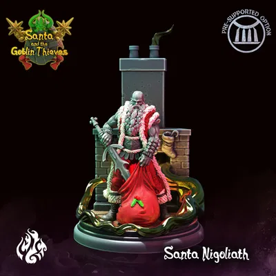 Santa Nigoliath - Santa Claus - Papá Noel Goliath