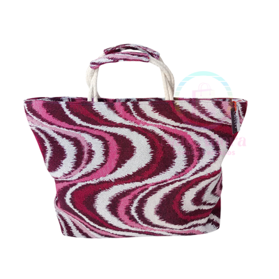 Bolso playero con bolsillo