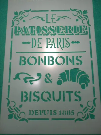 Stencil I075 20 X 30