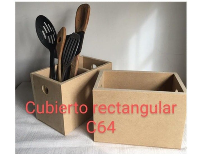 cubiertero rectangular 