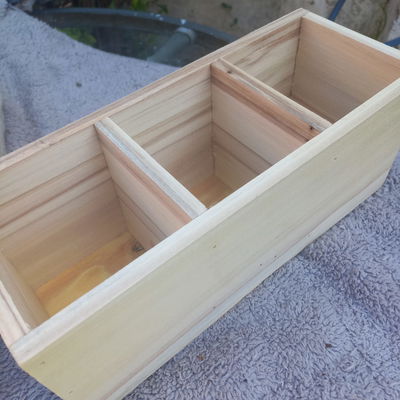 Cajon batata con division