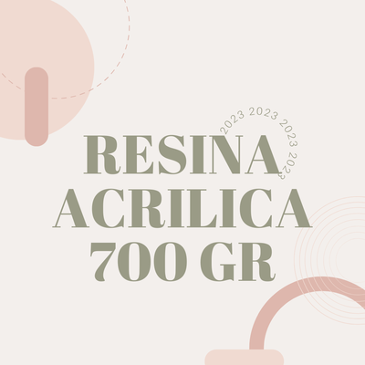 Resina acrilica 700 gr