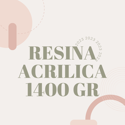 Resina acrilica 1400 gr