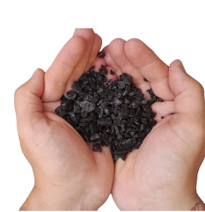 Piedra marmolina negro 3–6 mm – Ideal para Terrazzo, Fogoneros
