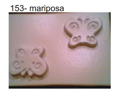 Molde formas mariposas 153