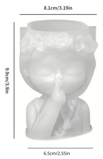 Molde de silicona soñadora 3578 Velas, Cemento, Resina y Yeso