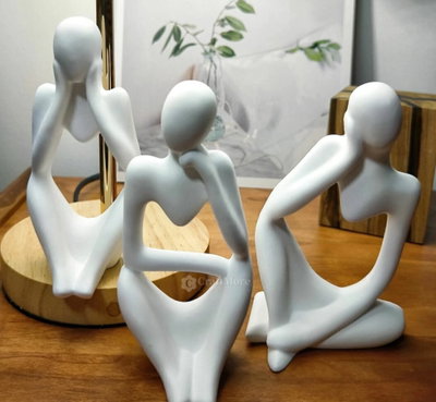 Molde de silicona pensador 4011 Velas, Cemento, Resina y Yeso