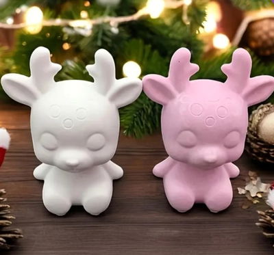 Molde de silicona ciervo Velas, Cemento, Resina y Yeso