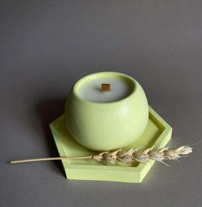 Molde de Silicona maceta  Cemento, Yeso y Resina –  Artesanal