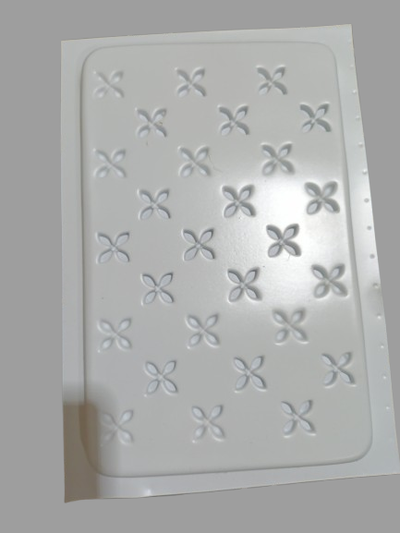 Molde termoformado bandeja verbena VM - Cemento Yeso y resina acrolica