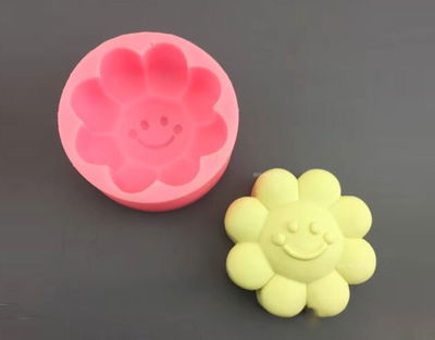 Molde de silicona flor x83 jabones Velas, Cemento, Resina y Yeso