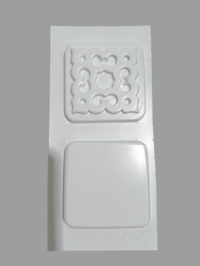 Molde termoformado mozaico 1 VM cemento resina yeso