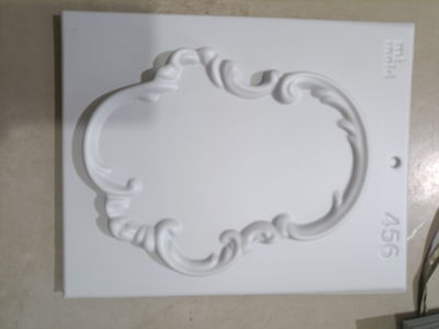 Molde termoformado bandeja 456 Cemento Yeso y resina acrolica