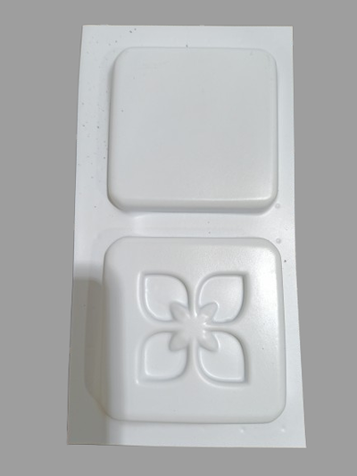 Molde termoformado mozaico 3 VM cemento resina yeso