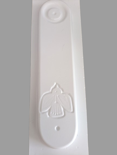 Molde termoformado porta sahumerios VM ave cemento resina yeso