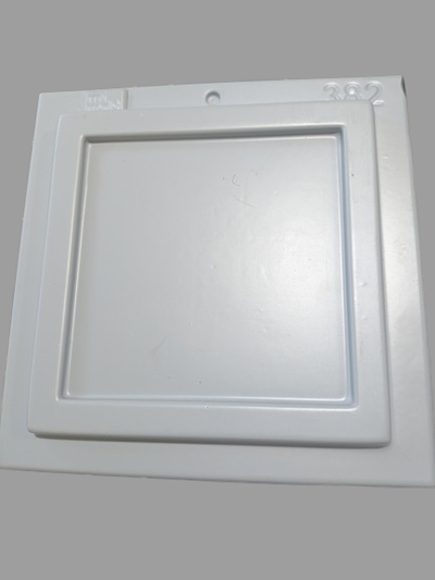 Molde termoformado cuadrado 16,5 cm 382 – Cemento, resina o yeso