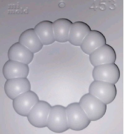 Molde termoformado bandeja buble 453Cemento Yeso y resina acrolica