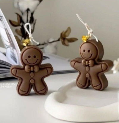 Molde de silicona jengibre 4027 Velas, Cemento, Resina y Yeso