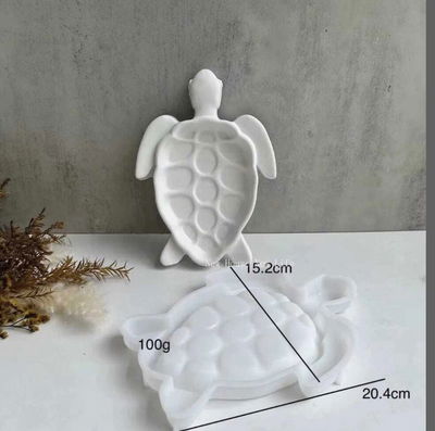 Molde de silicona bandeja Tortuga 3934 Cemento, Resina y Yeso