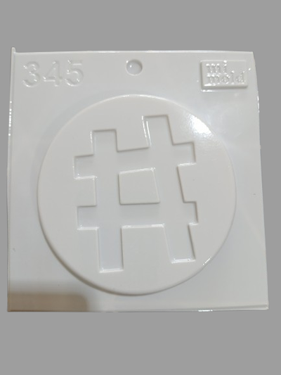 Molde termoformado plato 345– Cemento, Resina y Yeso