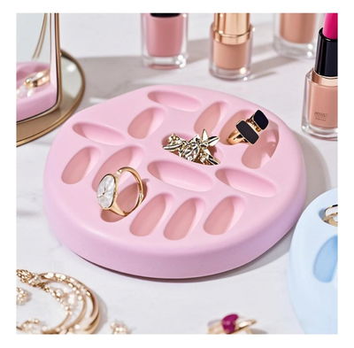 Molde de silicona bandeja anillos 3834 Cemento, Resina y Yeso