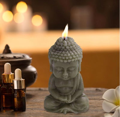 Molde de silicona budita 3456 jabones Velas, Cemento, Resina y Yeso