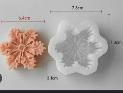 Molde de silicona copo navidad 109 Cemento, Resina y Yeso