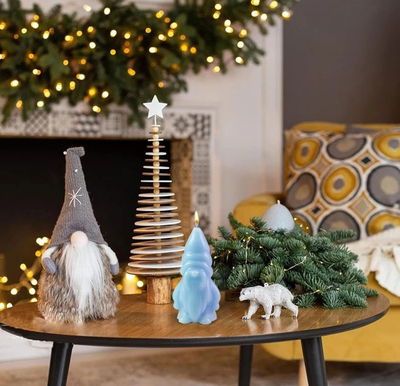 Molde de silicona gnomo 4023 Cemento, Resina y Yeso