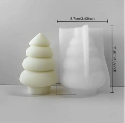 Molde de silicona pino Michelin 4135 Cemento, Resina y Yeso