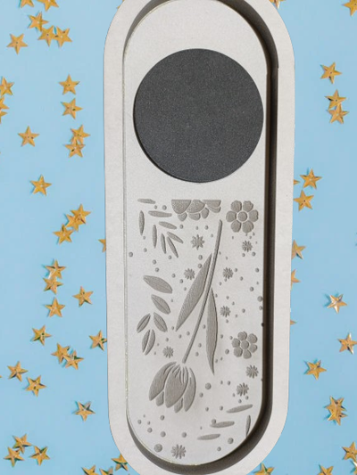 Molde goma flexible Posa taza tulipan