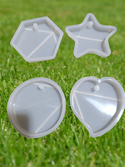 Molde de Silicona tags para Cemento, Yeso y Resina – velas