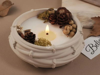 Molde de silicona contenedor nido 3737 Cemento, Resina y Yeso