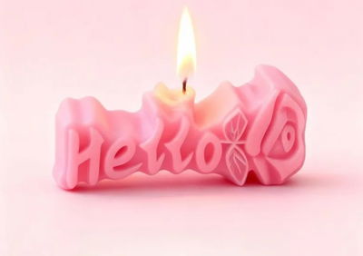 Molde de silicona Hello 4240 – Velas artesanales
