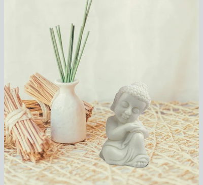 Molde de silicona budita a023 jabones Velas, Cemento, Resina y Yeso