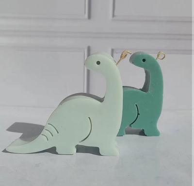 Molde de silicona dinosaurio 090 Velas, Cemento, Resina y Yeso