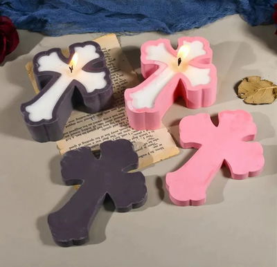 Molde de silicona cruz caja  bm 4271  Velas, Cemento, Resina y Yeso