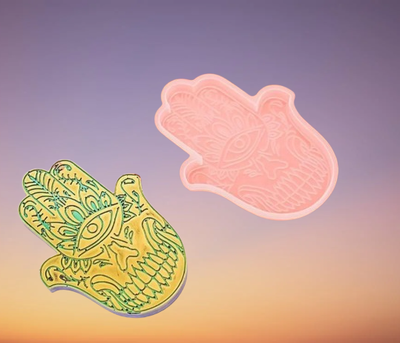 Molde de silicona porta sahumerio fatima simple  Cemento, Resina y Yeso