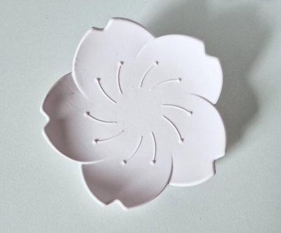 Molde de silicona plato flor Velas, Cemento, Resina y Yeso