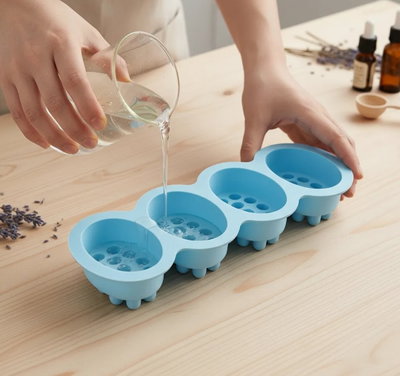 Molde de silicona jabones– jabones Velas, Cemento, Resina y Yeso