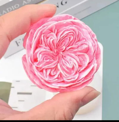 Molde de Silicona rosa inglesa 3181 para Cemento, Yeso y Resina – velas